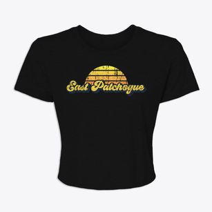 East Patchogue New York Sublime Sunset Women's Crop Top