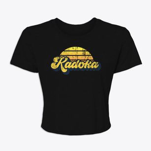 Kadoka South Dakota Sublime Sunset Women's Crop Top
