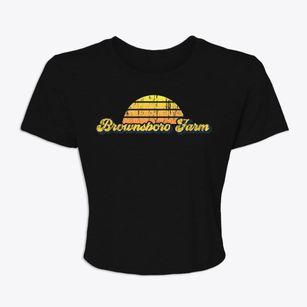 Brownsboro Farm Kentucky Sublime Sunset Women's Crop Top