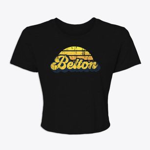 Belton Texas Sublime Sunset Women's Crop Top