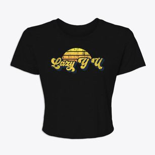 Lazy Y U Arizona Sublime Sunset Women's Crop Top