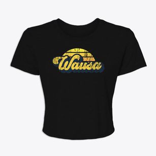 Wausa Nebraska Sublime Sunset Women's Crop Top