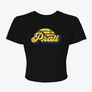 Pratt West Virginia Sublime Sunset Women's Crop Top