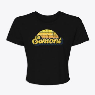 Esmont Virginia Sublime Sunset Women's Crop Top