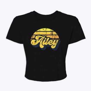 Ailey Georgia Sublime Sunset Women's Crop Top