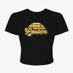 Leeton Missouri Sublime Sunset Women's Crop Top