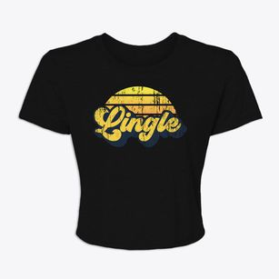 Lingle Wyoming Sublime Sunset Women's Crop Top