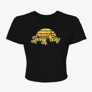 Jerry City Ohio Sublime Sunset Women's Crop Top