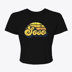 Soso Mississippi Sublime Sunset Women's Crop Top