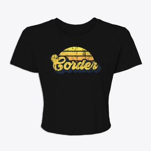Corder Missouri Sublime Sunset Women's Crop Top