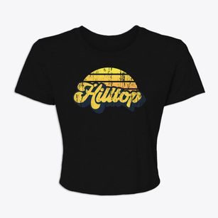 Hilltop Georgia Sublime Sunset Women's Crop Top