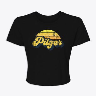 Pilger Nebraska Sublime Sunset Women's Crop Top