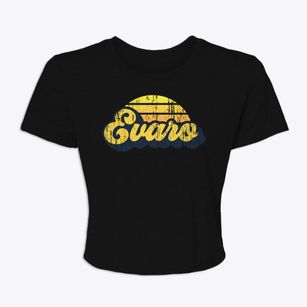 Evaro Montana Sublime Sunset Women's Crop Top