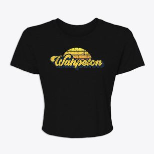 Wahpeton Iowa Sublime Sunset Women's Crop Top