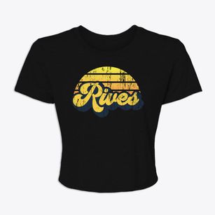 Rives Tennessee Sublime Sunset Women's Crop Top