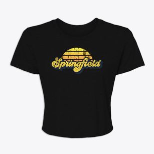 Springfield Tennessee Sublime Sunset Women's Crop Top