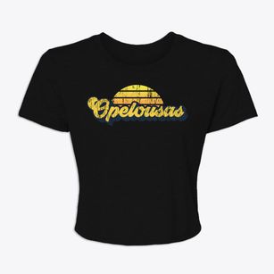 Opelousas Louisiana Sublime Sunset Women's Crop Top