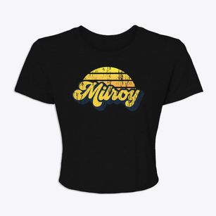Milroy Minnesota Sublime Sunset Women's Crop Top