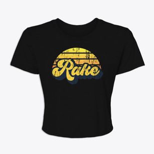 Rake Iowa Sublime Sunset Women's Crop Top