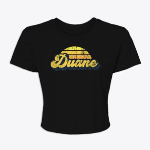 Duane New York Sublime Sunset Women's Crop Top