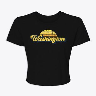 Washington Arkansas Sublime Sunset Women's Crop Top