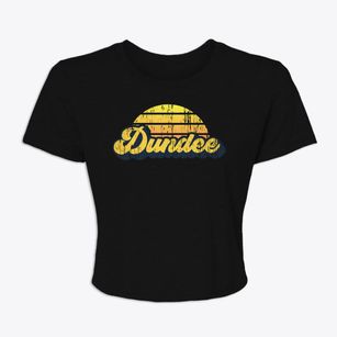 Dundee Iowa Sublime Sunset Women's Crop Top
