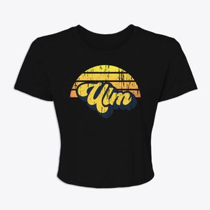Ulm Arkansas Sublime Sunset Women's Crop Top