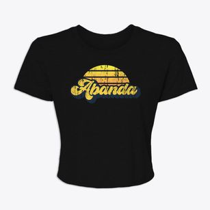 Abanda Alabama Sublime Sunset Women's Crop Top