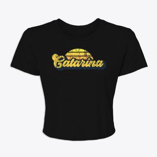 Catarina Texas Sublime Sunset Women's Crop Top