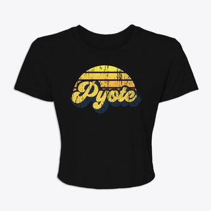 Pyote Texas Sublime Sunset Women's Crop Top