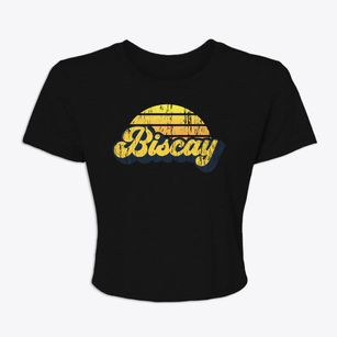 Biscay Minnesota Sublime Sunset Women's Crop Top