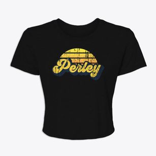 Perley Minnesota Sublime Sunset Women's Crop Top