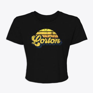 Lorton Nebraska Sublime Sunset Women's Crop Top