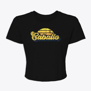 Caballo New Mexico Sublime Sunset Women's Crop Top