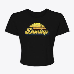 Dunlap Kansas Sublime Sunset Women's Crop Top