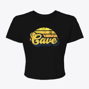 Cave Missouri Sublime Sunset Women's Crop Top