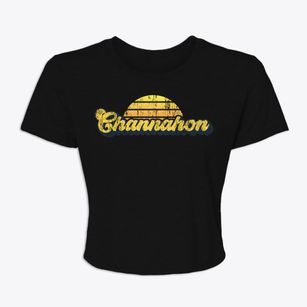 Channahon Illinois Sublime Sunset Women's Crop Top