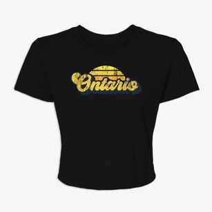Ontario Oregon Sublime Sunset Women's Crop Top