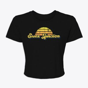Essex Junction Vermont Sublime Sunset Women's Crop Top