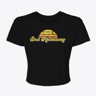 East Rockaway New York Sublime Sunset Women's Crop Top