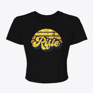 Rifle Colorado Sublime Sunset Women's Crop Top