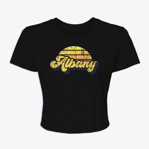 Albany Georgia Sublime Sunset Women's Crop Top