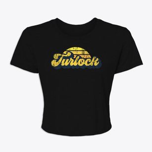 Turlock California Sublime Sunset Women's Crop Top