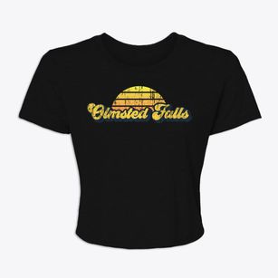 Olmsted Falls Ohio Sublime Sunset Women's Crop Top