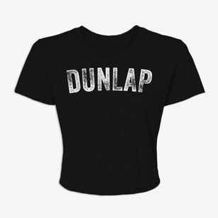 Dunlap Tennessee Timeless Retro Women's Crop Top