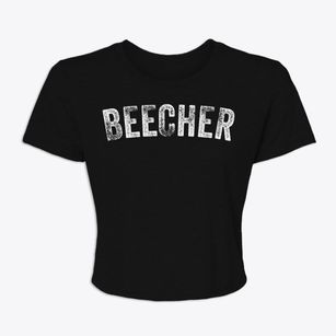 Beecher Illinois Timeless Retro Women's Crop Top