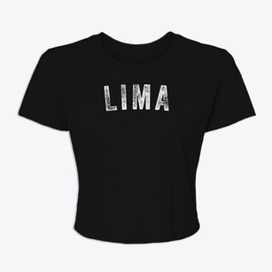 Lima New York Timeless Retro Women's Crop Top