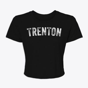 Trenton Tennessee Timeless Retro Women's Crop Top