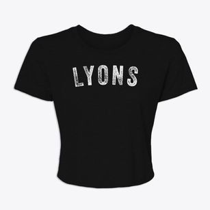Lyons Wisconsin Timeless Retro Women's Crop Top