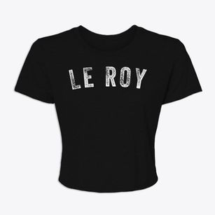 Le Roy Illinois Timeless Retro Women's Crop Top